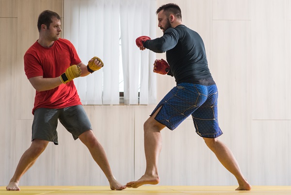 Treino MMA